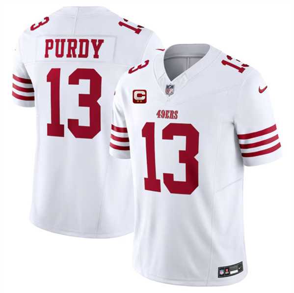 Men & Women & Youth San Francisco 49ers #13 Brock Purdy White 2024 F.U.S.E. With 2-Star C Patch Vapor Untouchable Limited Stitched Jersey,We sell and wholesale Men & Women & Youth San Francisco 49ers #13 Brock Purdy White 2024 F.U.S.E. With 2-Star C Patch Vapor Untouchable Limited Stitched Jersey on line form chian!